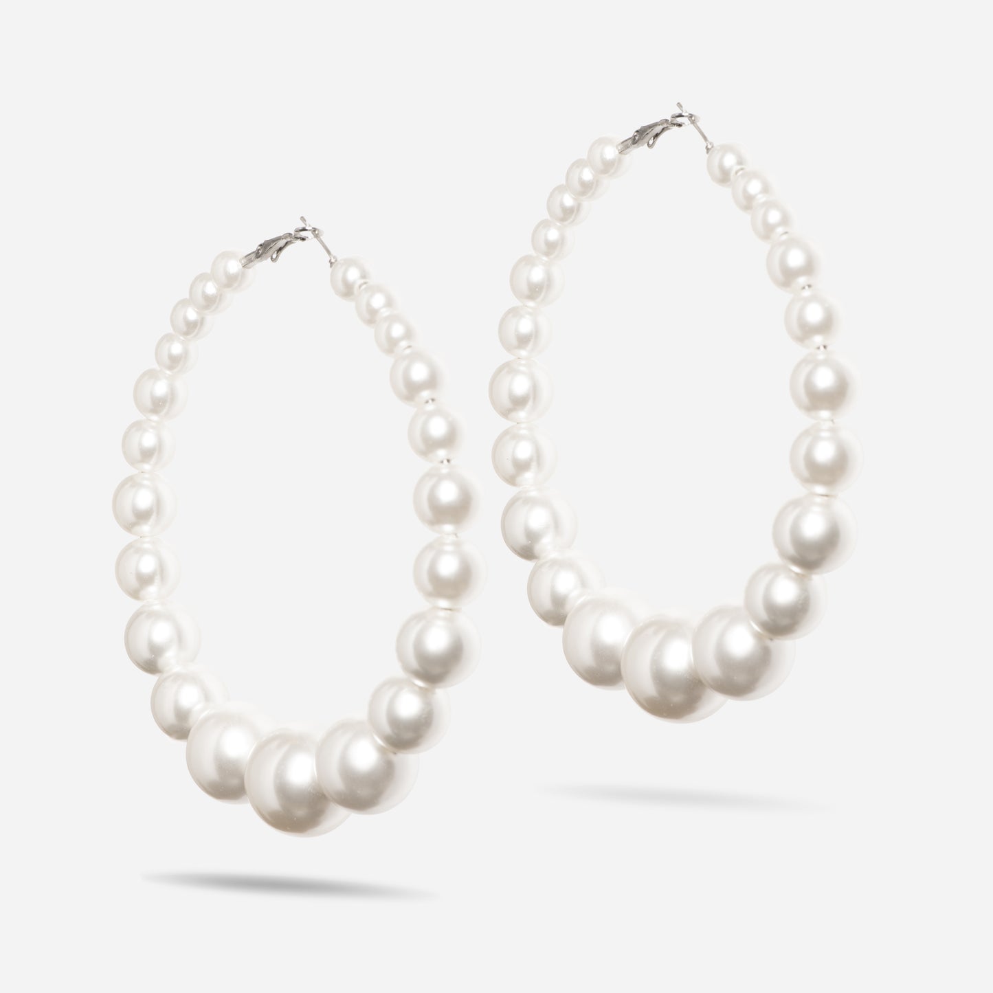 Perlen Ohrringe Statement